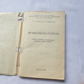 Пластинка виниловая СССР Учебный курс Музыкальная грамота, советская, винтажная. Картинка 24